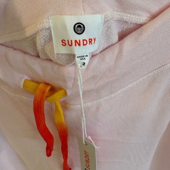 The Sundry Women's Basic Sweatpant baby pink - Picture 4 of 5